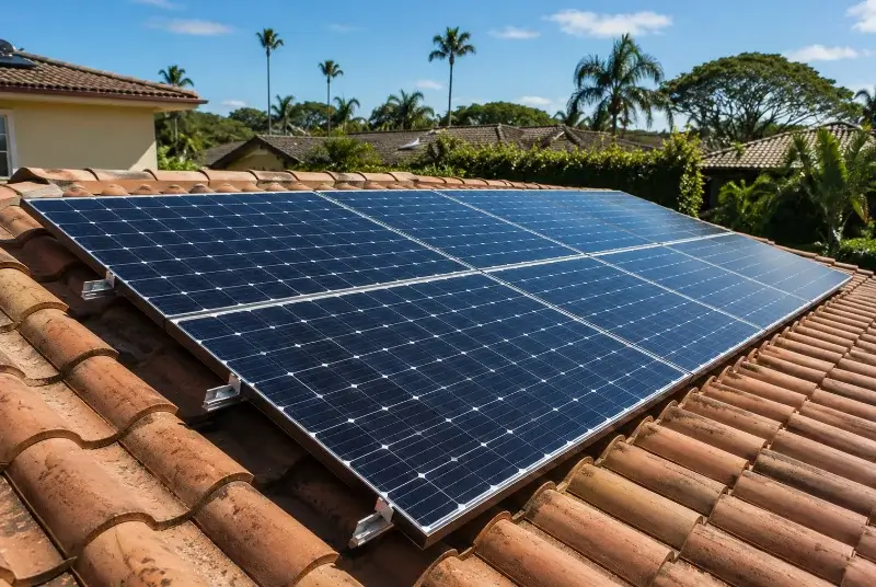 Installation de panneaux solaires à Ponlat-Taillebourg